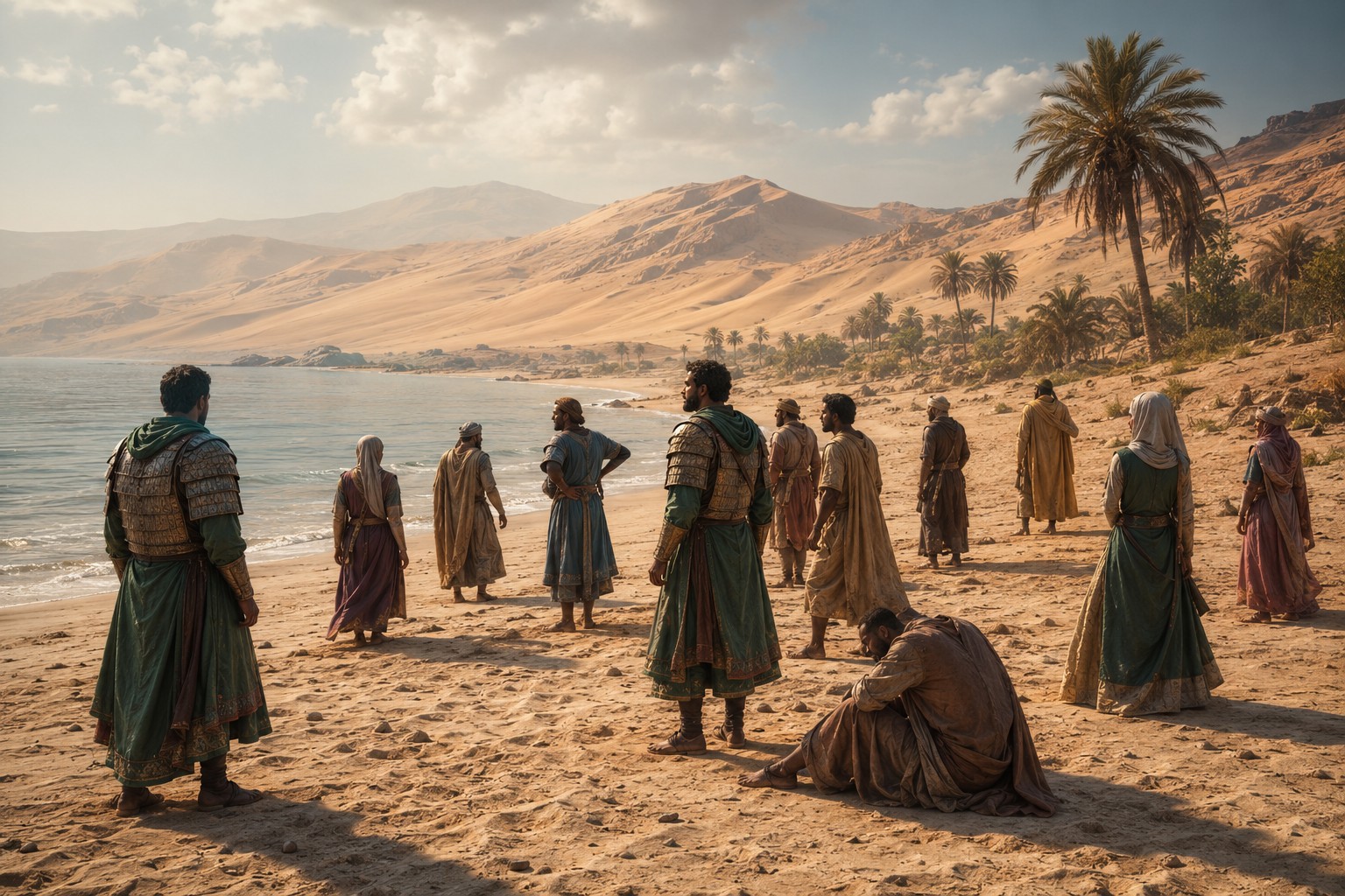 Les survivants d’Asharun découvrent les rivages du Nouveau Monde