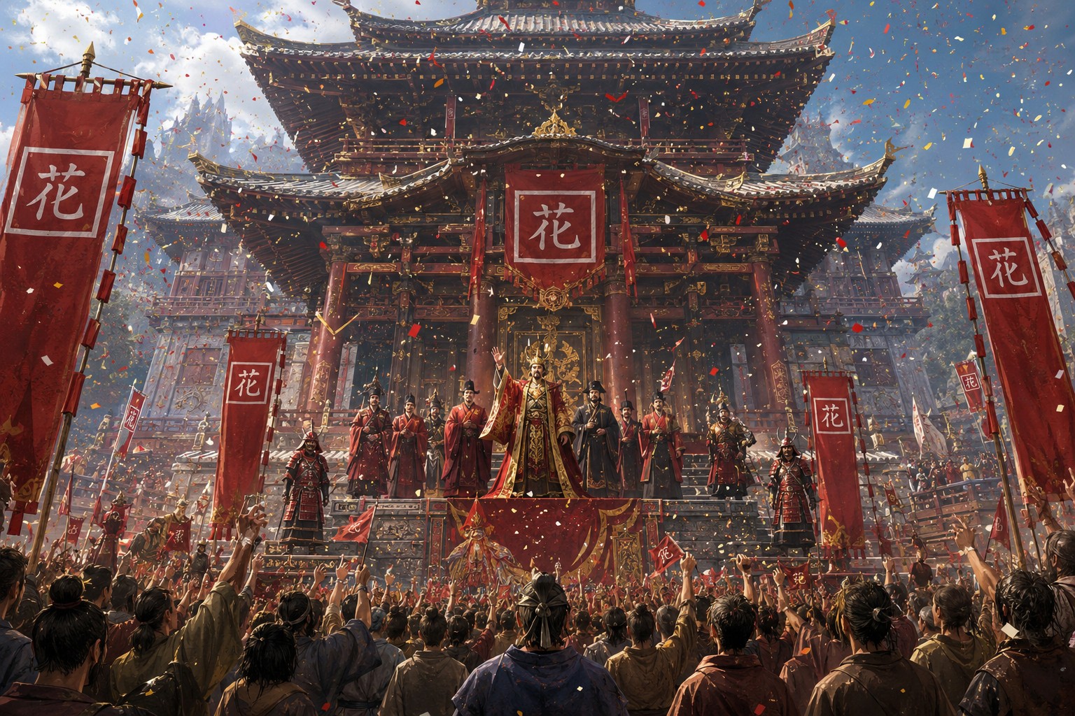 Le Grand Temple des Mille Cieux, dans les chroniques de Shintai