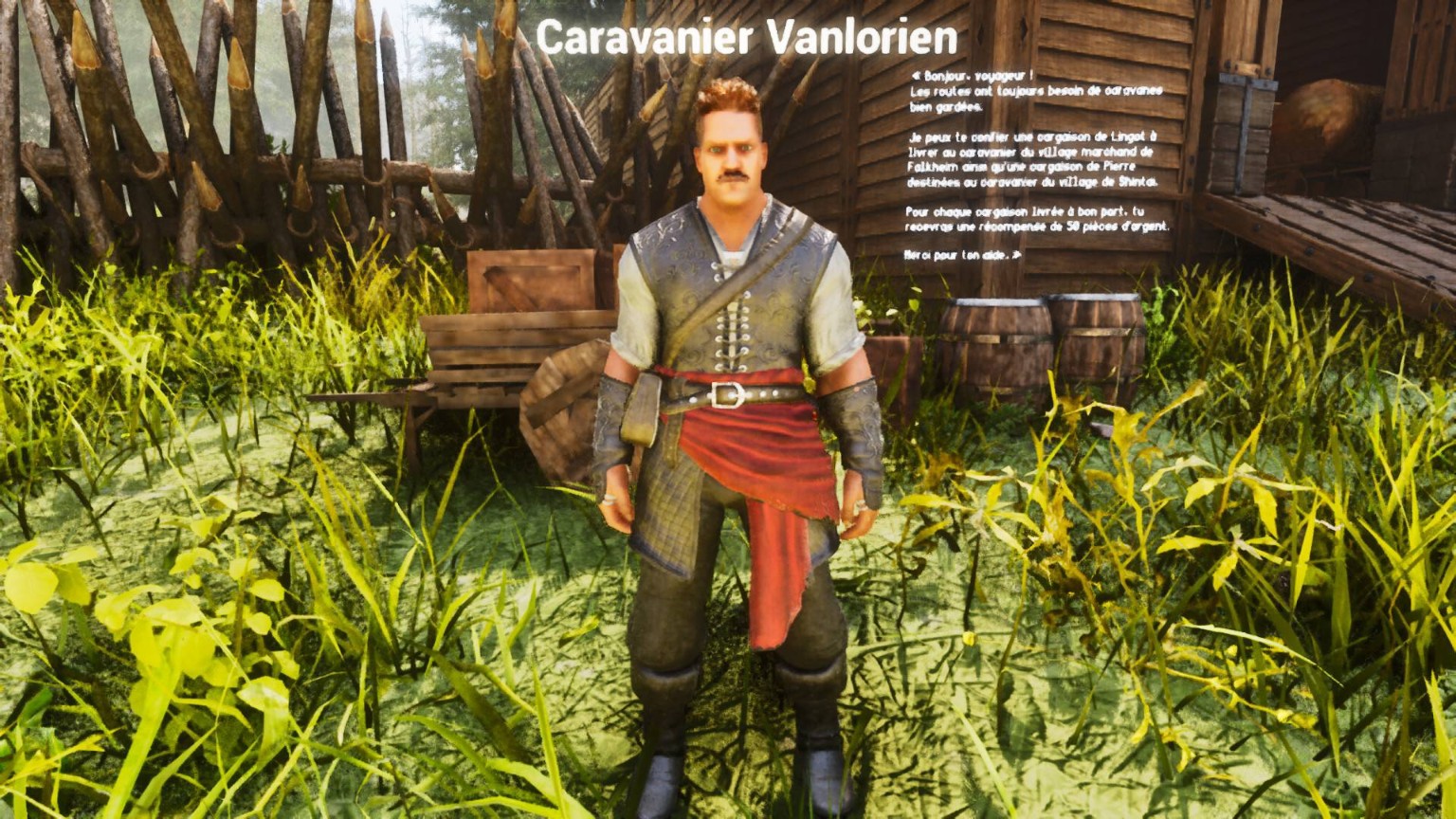 Caravanier vanlorien proposant une mission