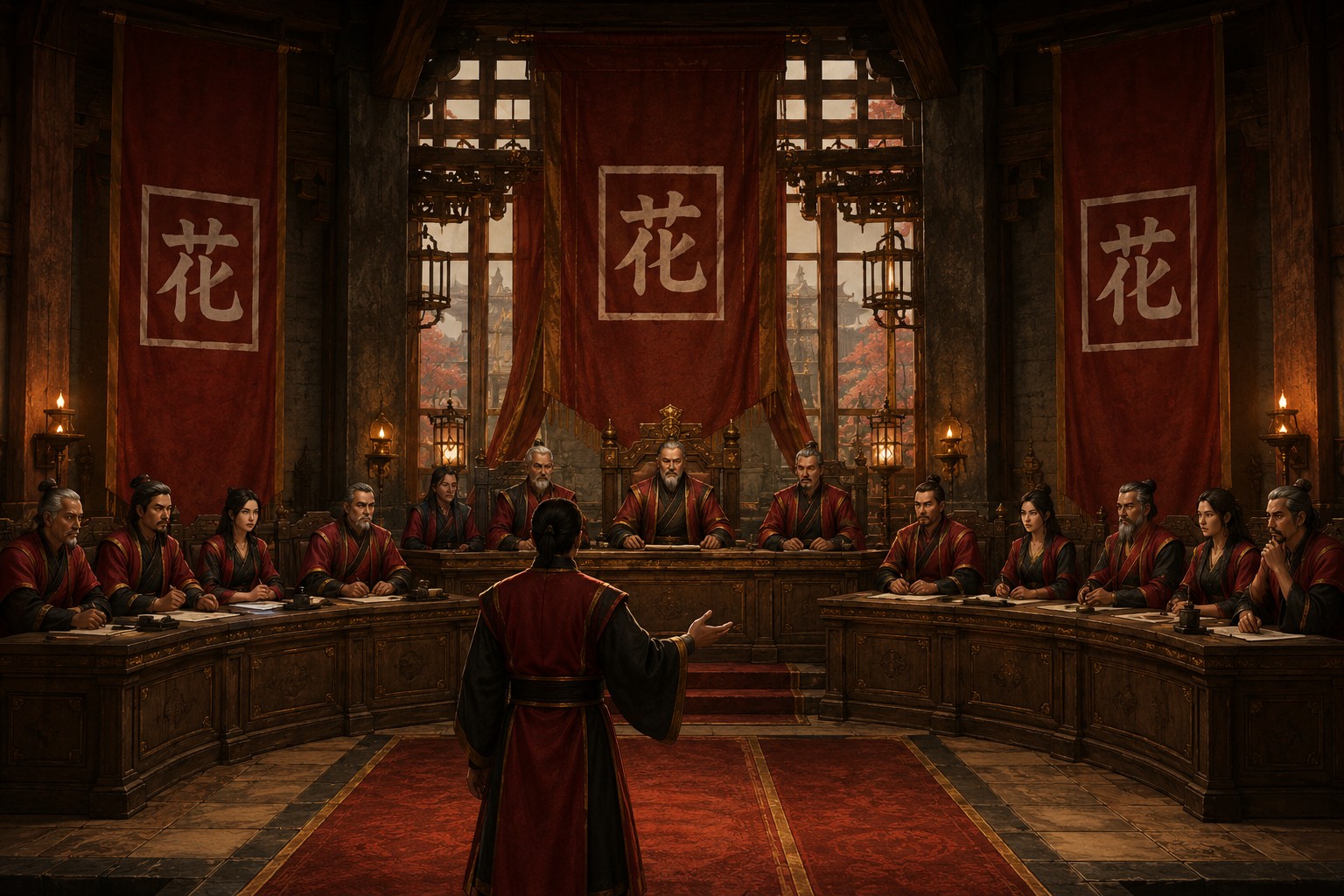 L’Aube de Jade réunie à la cour de Shintai