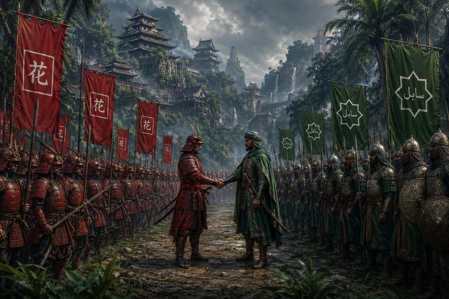 L’Alliance Orientale, dans les chroniques de Shintai