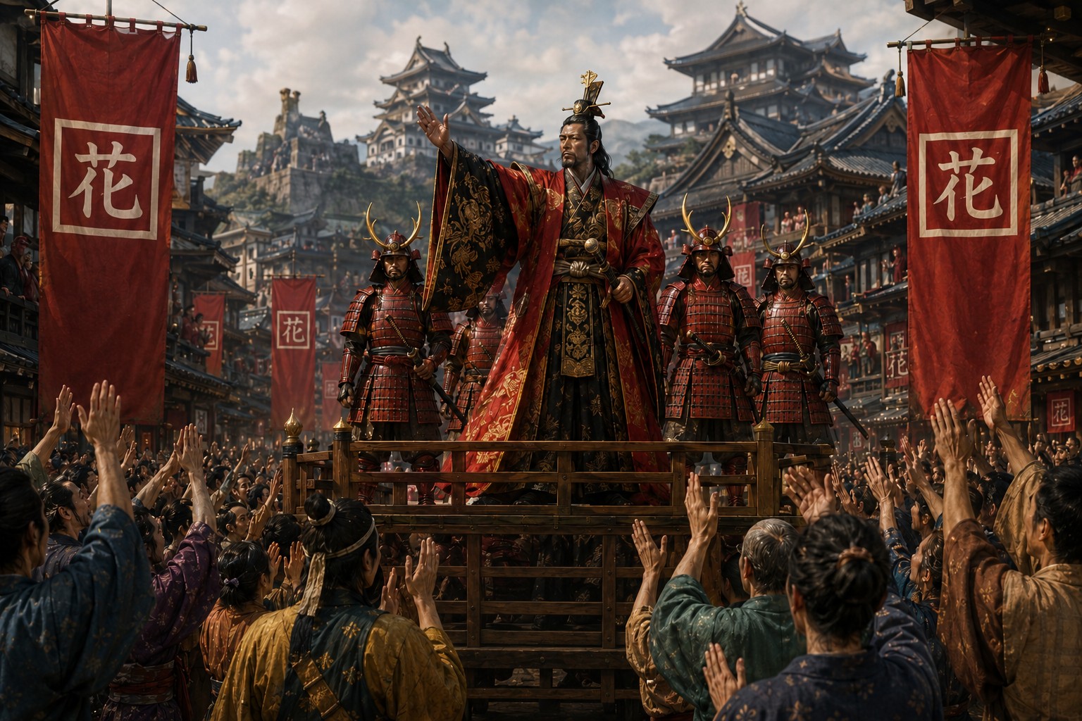 Le Tenno s’adresse au peuple de Yamashiro